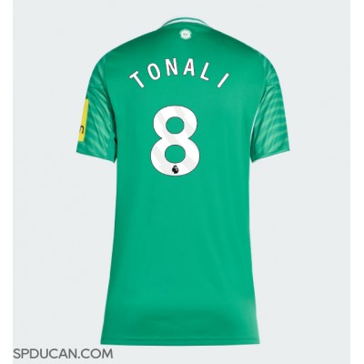 Zenski Nogometni Dres Newcastle United Sandro Tonali #8 Gostujuci 2025-26 Kratak Rukav Zenski Nogometni Dres Newcastle United Sandro Tonali #8 Gostujuci 2025-26 Kratak Rukav